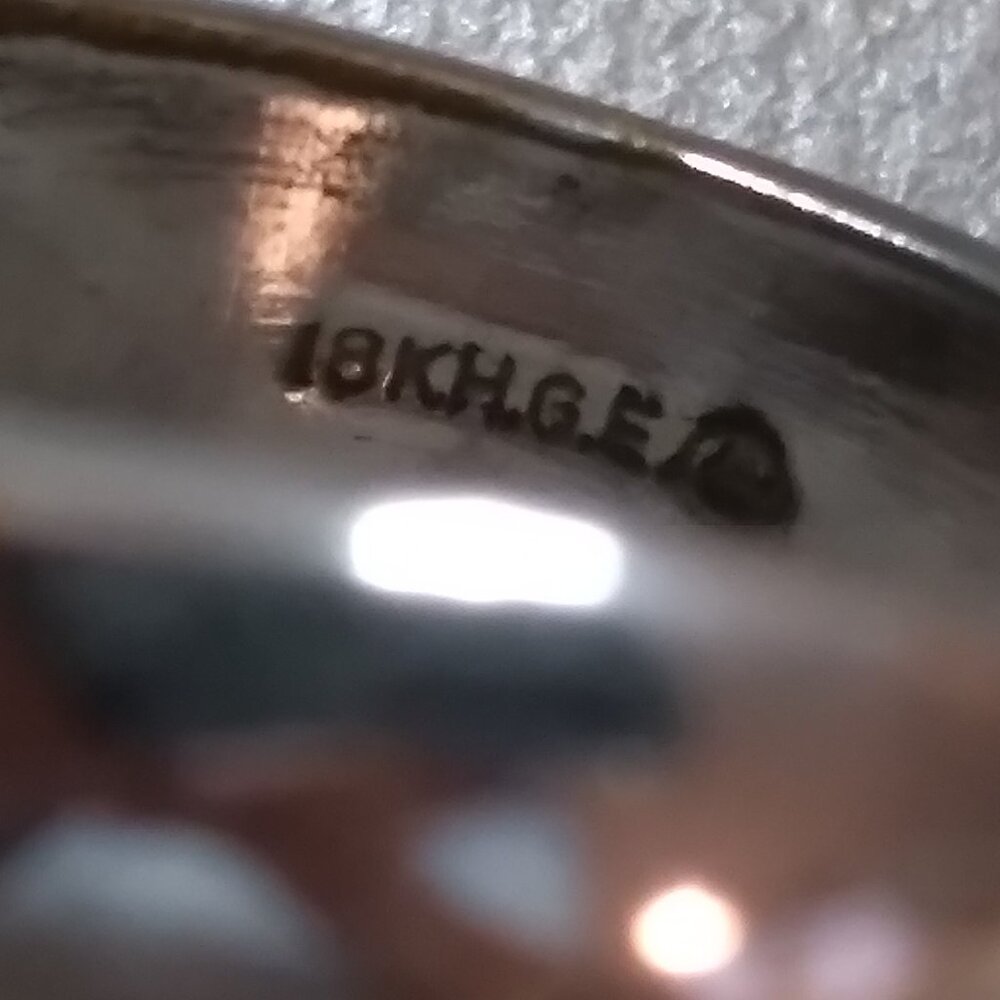 Silver - tone RING - Picture 3 of 4